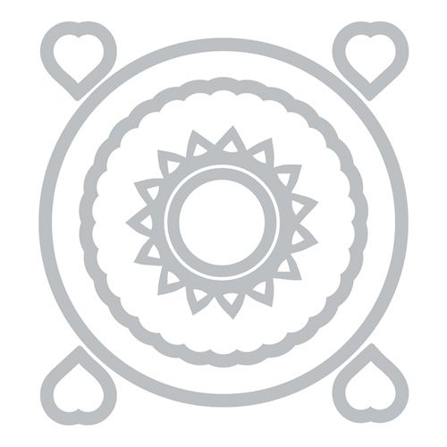 SIZZIX FRAMELITS ЩАНЦИ ЗА ИЗРЯЗВАНЕ - I LOVE YOU