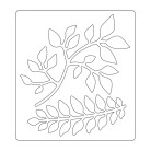 SIZZIX BIGZ DIE CUTTING DIES - GARDEN GREENS
