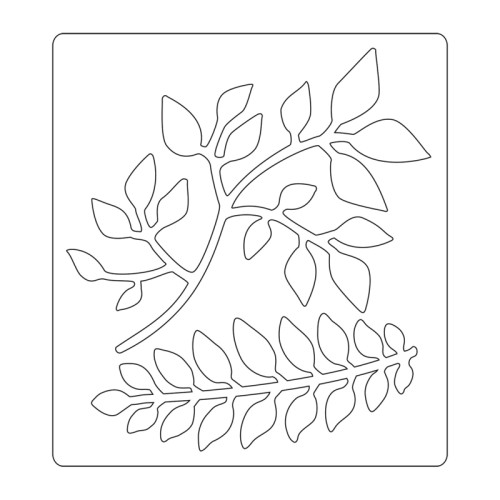 SIZZIX BIGZ DIE CUTTING DIES - GARDEN GREENS