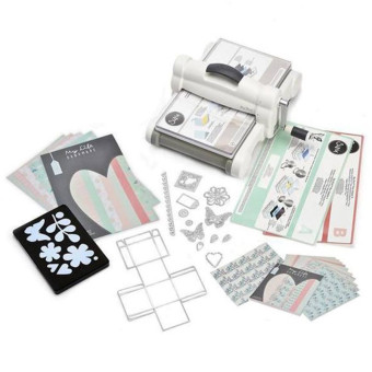 SIZZIX BIG SHOT PLUS STARTER KIT МАШИНА ЗА ИЗРЯЗВАНЕ И РЕЛЕФ