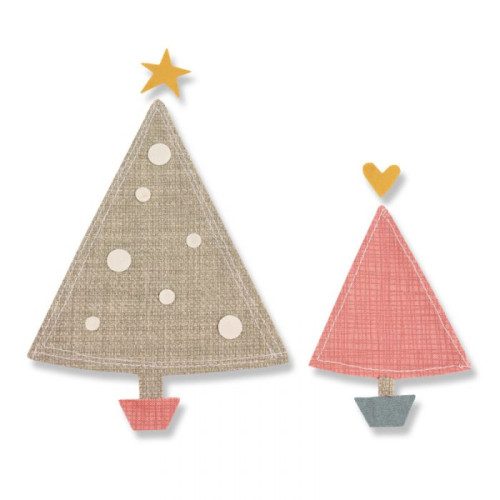 SIZZIX BIGZ ЩАНЦИ ЗА ИЗРЯЗВАНЕ - OH, CHRISTMAS TREE
