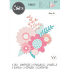 SIZZIX THINLITS ЩАНЦИ ЗА ИЗРЯЗВАНЕ - BOLD FLOWERS
