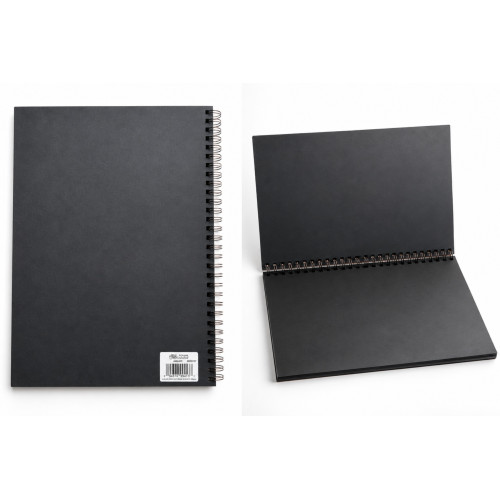 W&N СКИЦНИК BLACK PAPER А3, 40Л, 180 ГР - 6668232