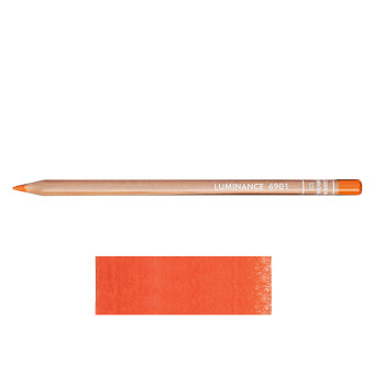 CARAN D'ACHE ЦВЕТНИ МОЛИВИ LUMINANCE - DARK CADM. ORANGE 533