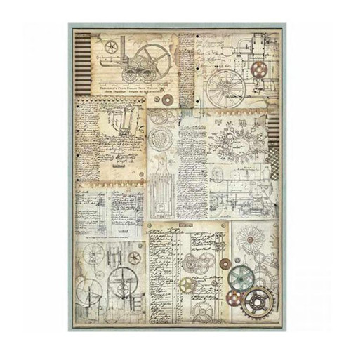STAMPERIA DECOUPAGE RICE PAPER A3 - DFSA3032