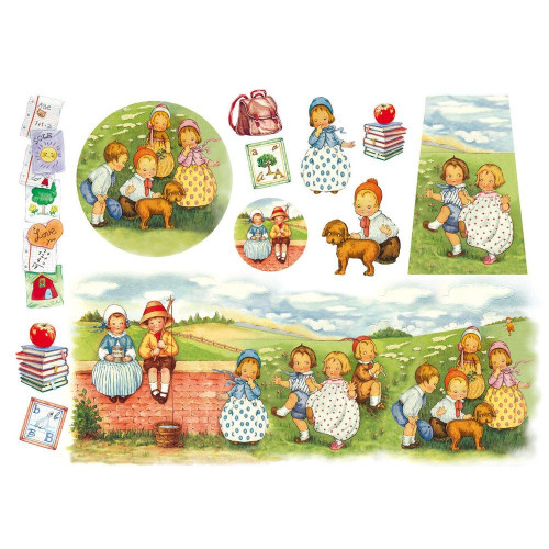 STAMPERIA DECOUPAGE RICE PAPER 48/33 - DFS144