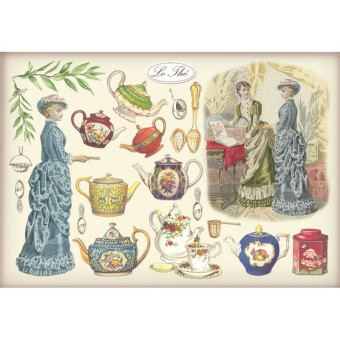 STAMPERIA DECOUPAGE RICE PAPER 48/33 - DFS120