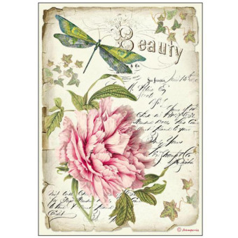 STAMPERIA DECOUPAGE RICE PAPER A4 - DFSA4180