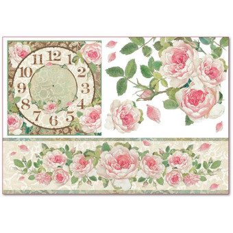 STAMPERIA DECOUPAGE RICE PAPER 48/33 - DFS312