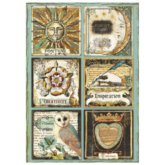 STAMPERIA DECOUPAGE RICE PAPER A4 - DFSA4262