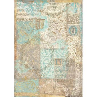 STAMPERIA DECOUPAGE RICE PAPER A4 - DFSA4572