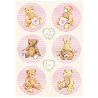 STAMPERIA DECOUPAGE RICE PAPER A4 - DFSA4678