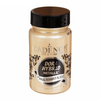 CADENCE ACRYLIC PAINT METALLIC DORA HYBRID 90 ML-CHAMPAGNE7172