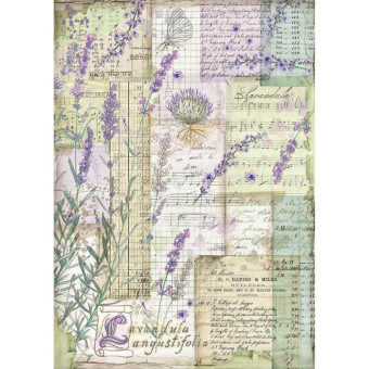 STAMPERIA DECOUPAGE RICE PAPER A4 - DFSA4455