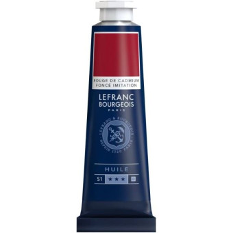 L&B OIL PAINT 40 ML - CADMIUM RED 882