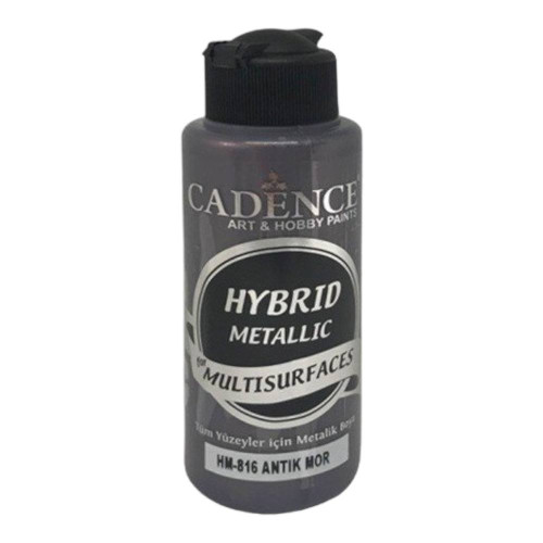 CADENCE АКРИЛНА БОЯ METALLIC HYBRID 120 МЛ. - A. PURPLE 816