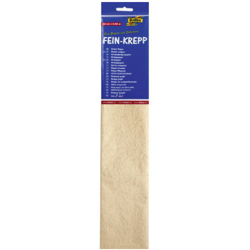 FOLIA CREPE PAPER 50 CM/2.5 M PEARL GOLD