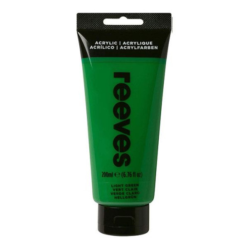 REEVES АКРИЛНА БОЯ 200 МЛ - LIGHT GREEN 8381420