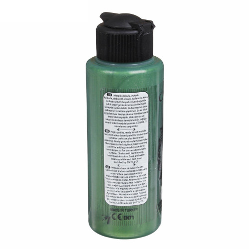 CADENCE ACRYLIC PAINT METALLIC 120 ML. - GRASS 221