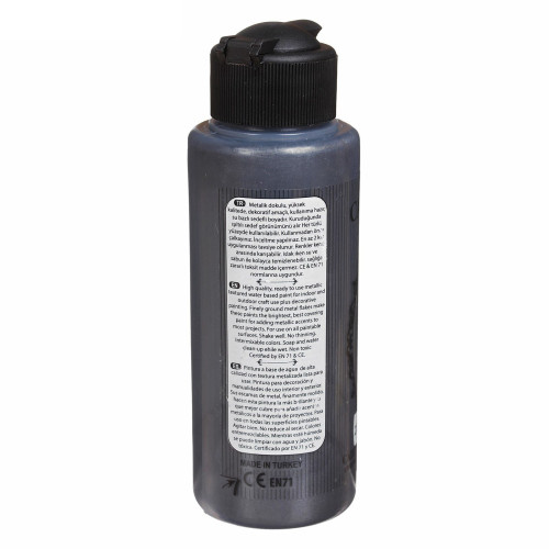 CADENCE ACRYLIC PAINT METALLIC 120 ML. - SKY GREY 226