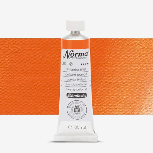 SCHMINCKE МАСЛЕНА БОЯ NORMA PROFESSIONAL 35 ML BRILLIANT ORANGE