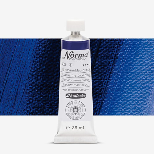 SCHMINCKE МАСЛЕНА БОЯ NORMA PROFESSIONAL 35 ML ULTRAMARINE BLUE DEEP