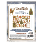 STAMPERIA SILENT NIGHT EPHEMERA САМОЗАЛЕПВАЩИ КАРТОНЕНИ ФИГУРКИ - DFLCT88