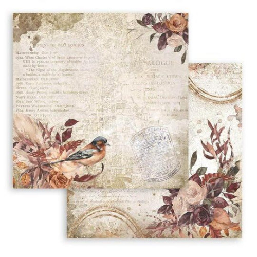 STAMPERIA DESIGNER CARDSTOCK 30.5/30.5 CM - SBB881