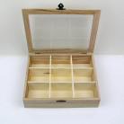 NEWART WOODEN BOX 22/18/5 CM - AS-WB52 - GR037