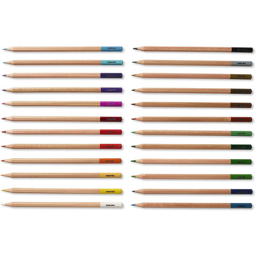 REEVES COLORED PENCILS 24 COLORS 8940536