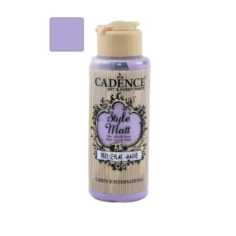 CADENCE АКРИЛНА БОЯ STYLE MATT 120 МЛ. - MAUVE 9023