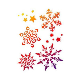 VIVA DECOR УНИВЕРСАЛЕН ШАБЛОН A3 - FILIGREE FLAKES