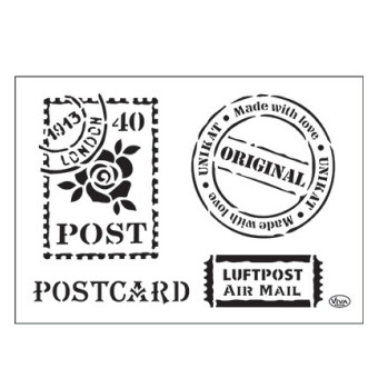 VIVA DECOR УНИВЕРСАЛЕН ШАБЛОН A4 - POSTCARD