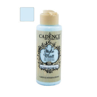 CADENCE АКРИЛНА БОЯ STYLE MATT 120 МЛ. - BABY BLUE