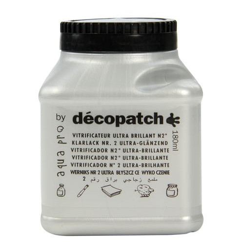 DECOPATCH WATER-BASED TOP COAT GLOSS 180 ML - VAUB180B