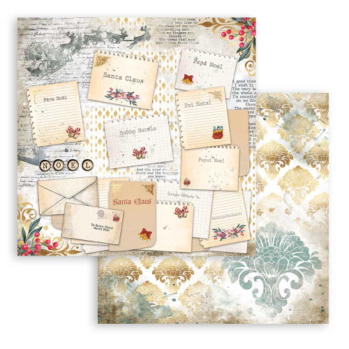 STAMPERIA БЛОКЧЕ ДИЗАЙНЕРСКА ХАРТИЯ 30,5/30,5 СМ - SBBL96