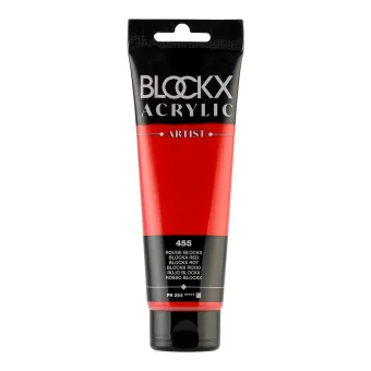 BLOCKX АКРИЛНА БОЯ BLOCKX RED 120ML 60455BXC