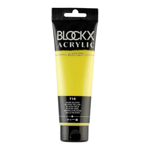 BLOCKX АКРИЛНА БОЯ YELLOW BLOCKX 120ML 60716BXC
