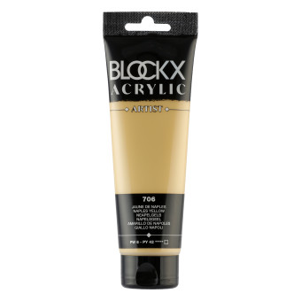 BLOCKX АКРИЛНА БОЯ NAPLES YELLOW 120ML 60706BXC