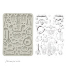 STAMPERIA GOLDEN HARMONY SILICONE MOLD KACMA537