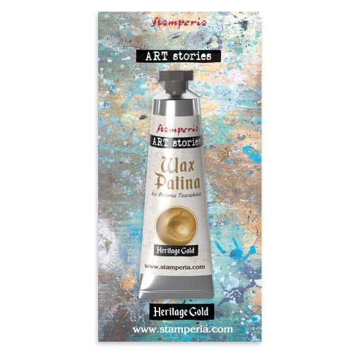 STAMPERIA WAX PATINA 40 ML - HERITAGE GOLD KECW06