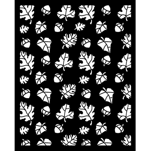 STAMPERIA WHISPERING WOODS STENCIL 20X25 CM-KSTD187
