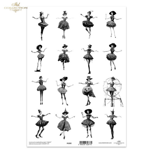 ITD COLLECTION ХАРТИЯ ЗА СКРАПБУКИНГ А4 - P0282