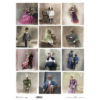 ITD COLLECTION ДЕКУПАЖНА ОРИЗОВА ХАРТИЯ А3 - R0662L