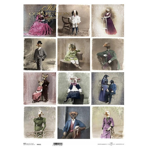 ITD COLLECTION ДЕКУПАЖНА ОРИЗОВА ХАРТИЯ А3 - R0662L