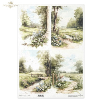ITD COLLECTION ДЕКУПАЖНА ОРИЗОВА ХАРТИЯ А3 - R1419L