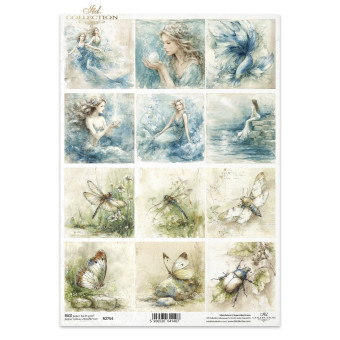 ITD COLLECTION ДЕКУПАЖНА ОРИЗОВА ХАРТИЯ А4 - R2754