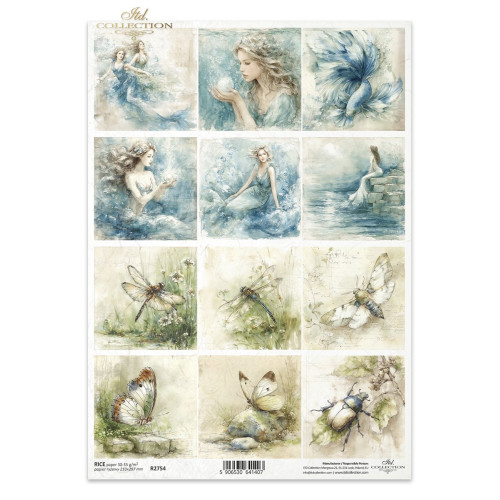 ITD COLLECTION ДЕКУПАЖНА ОРИЗОВА ХАРТИЯ А4 - R2754
