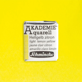 SCHMINCKE АКВАРЕЛНА БОЯ H/PAN AKADEMIE LIGHT YELLOW LEMON