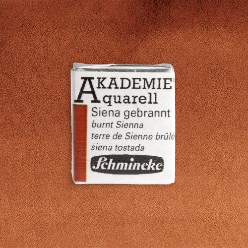 SCHMINCKE АКВАРЕЛНА БОЯ H/PAN AKADEMIE BURNT SIENNA